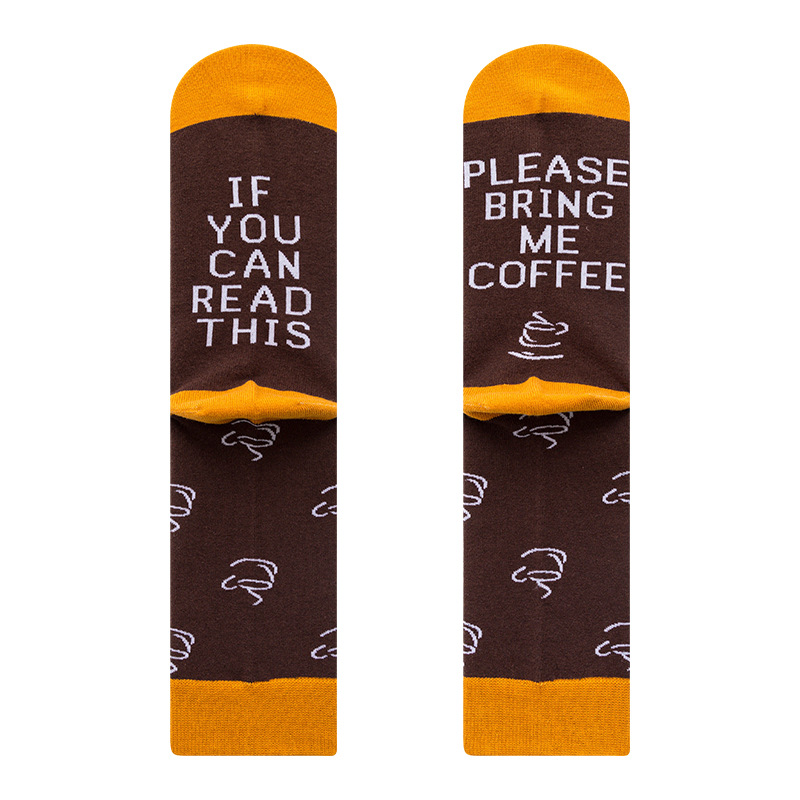 If You Can Read This Bring Me Socks Novelty Words Letter Novelty Socks